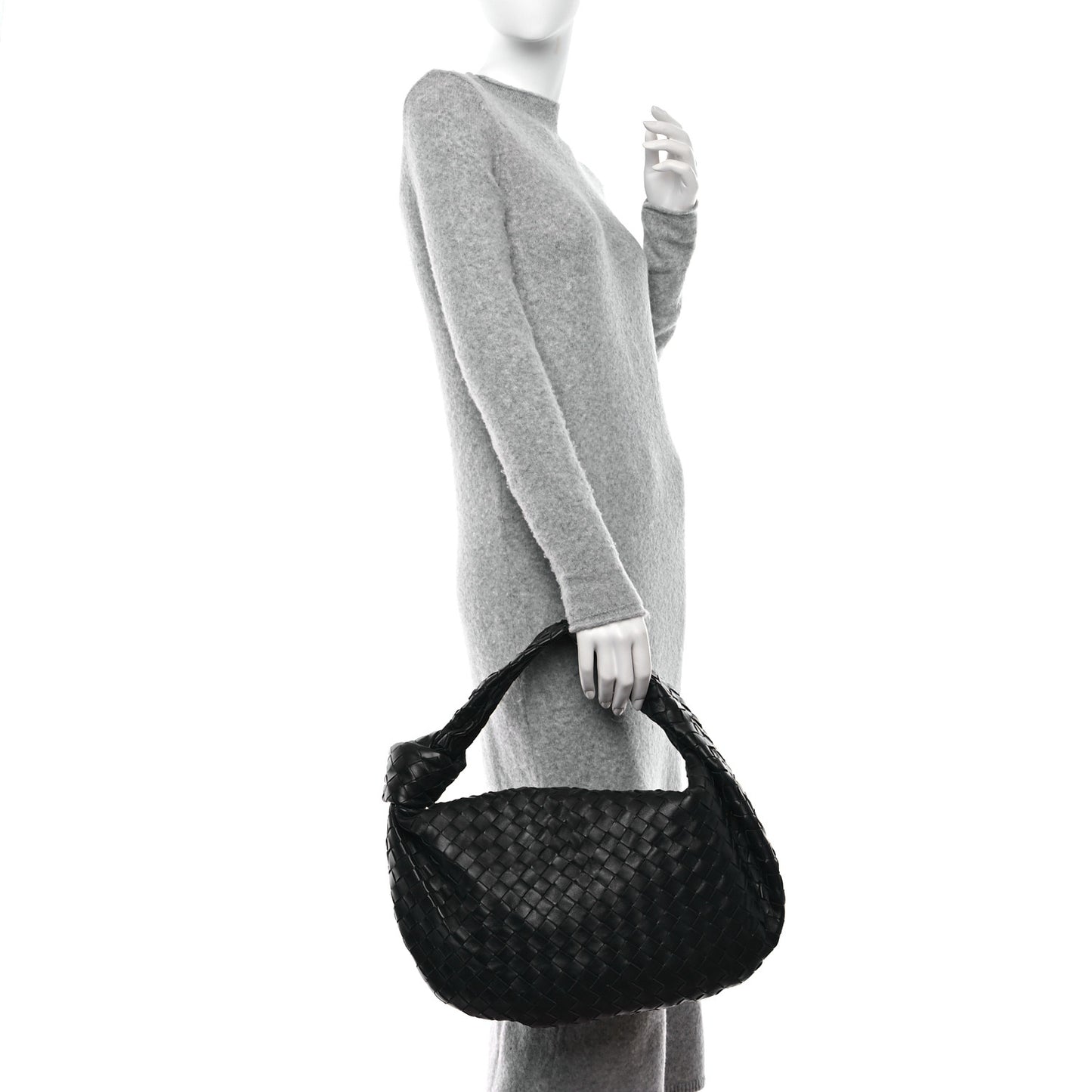 Nappa Intrecciato Small Jodie Black