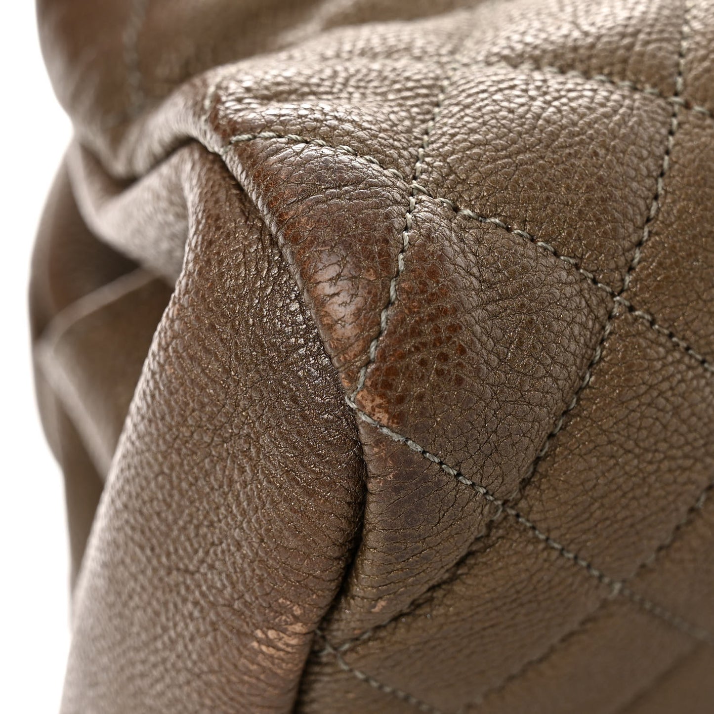 Caviar Quilted Medium Just Mademoiselle Beige