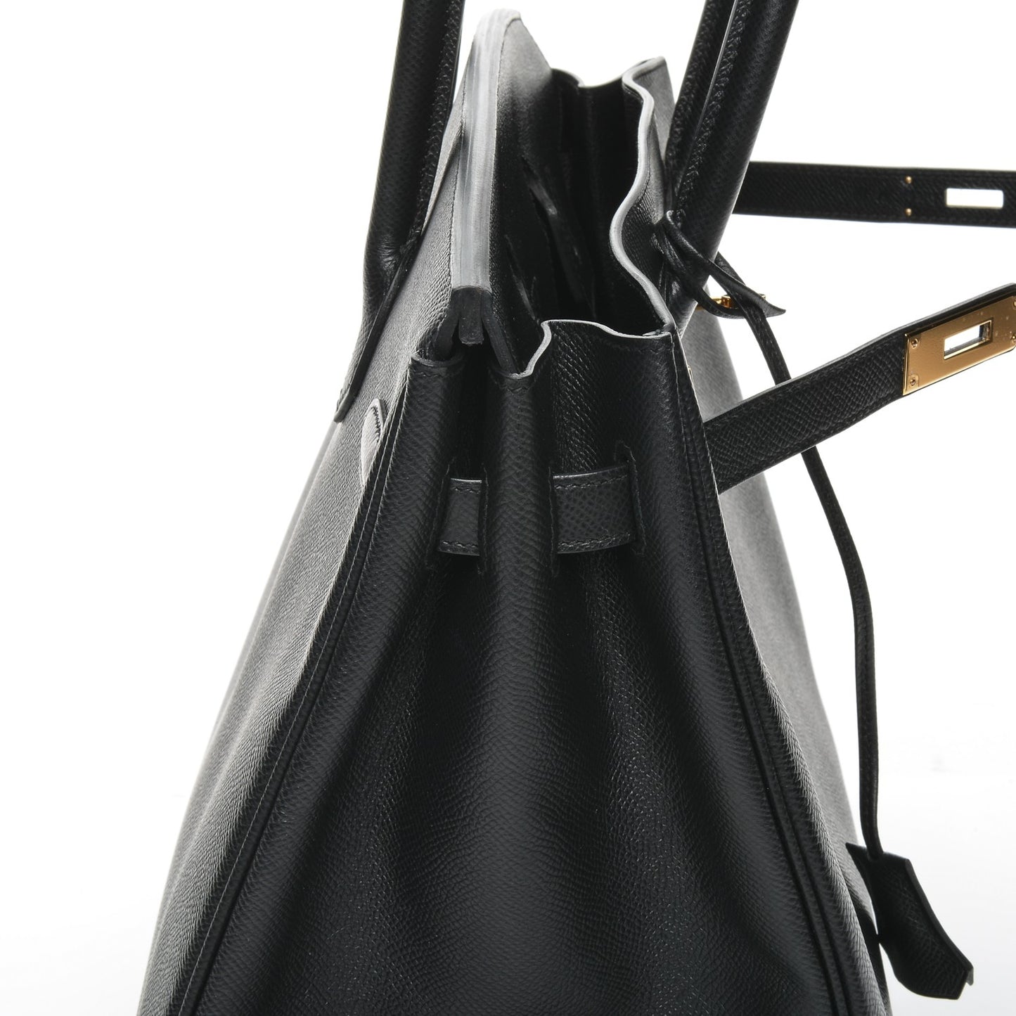 Epsom Birkin 35 Black