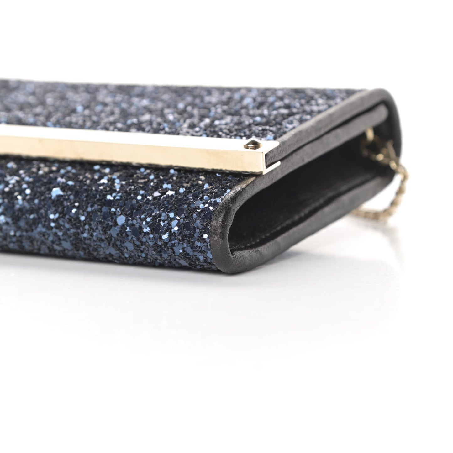 Glitter Milla Wallet on Chain Navy