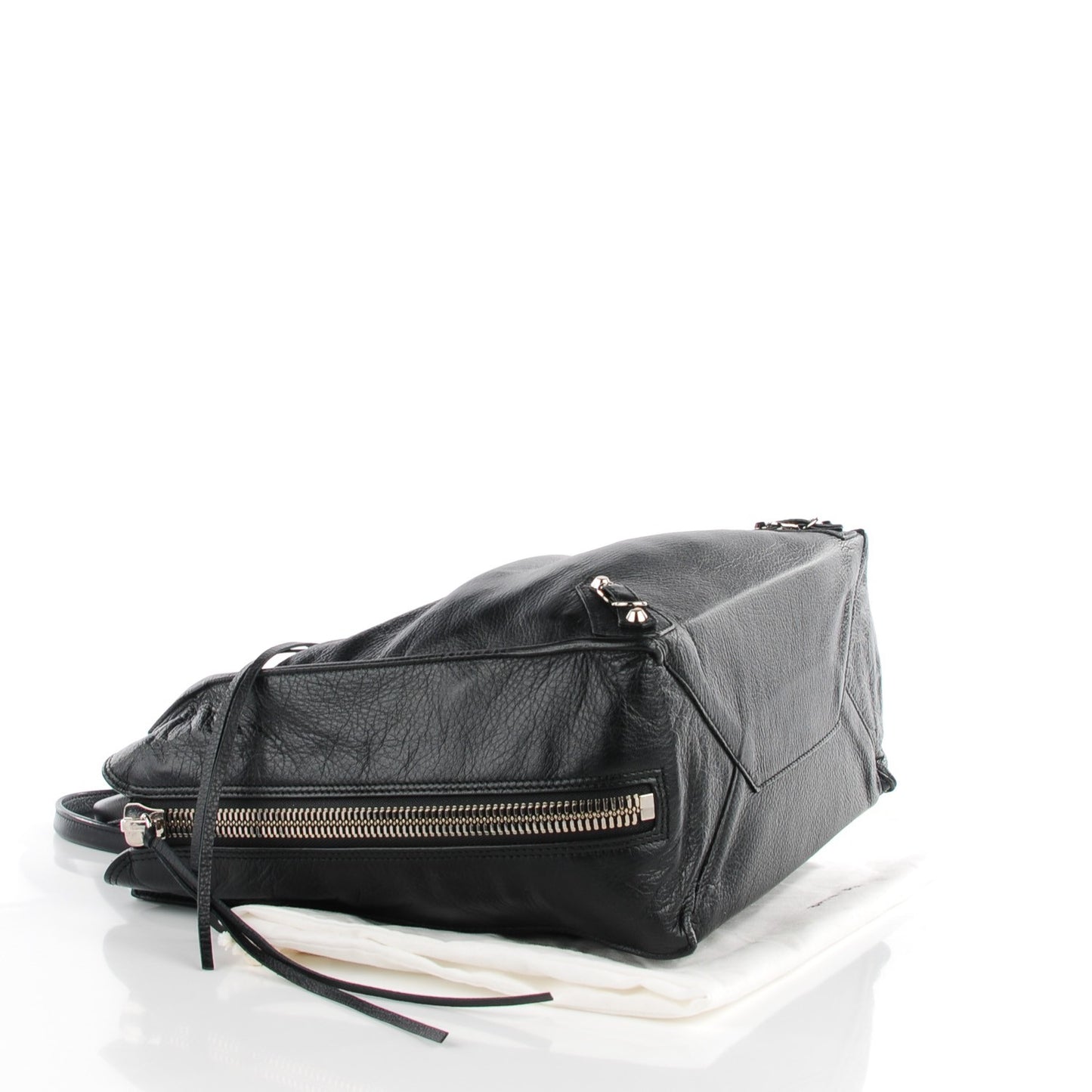 Veau Papier A5 Zip Around Tote Black