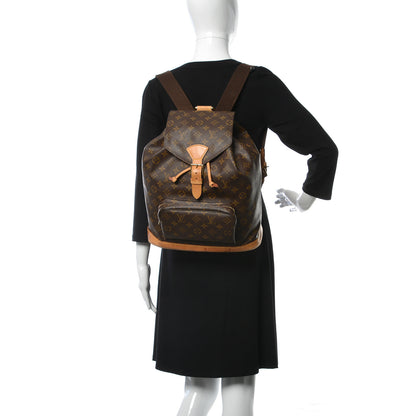 Louis Vuitton Monogram Montsouris GM Backpack 2 of 20