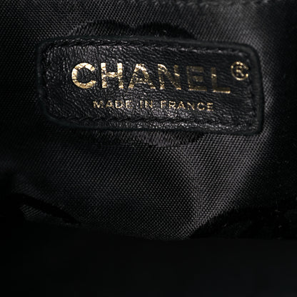 Chanel Grained Calfskin CC Shoulder Bag Black 5 of 11