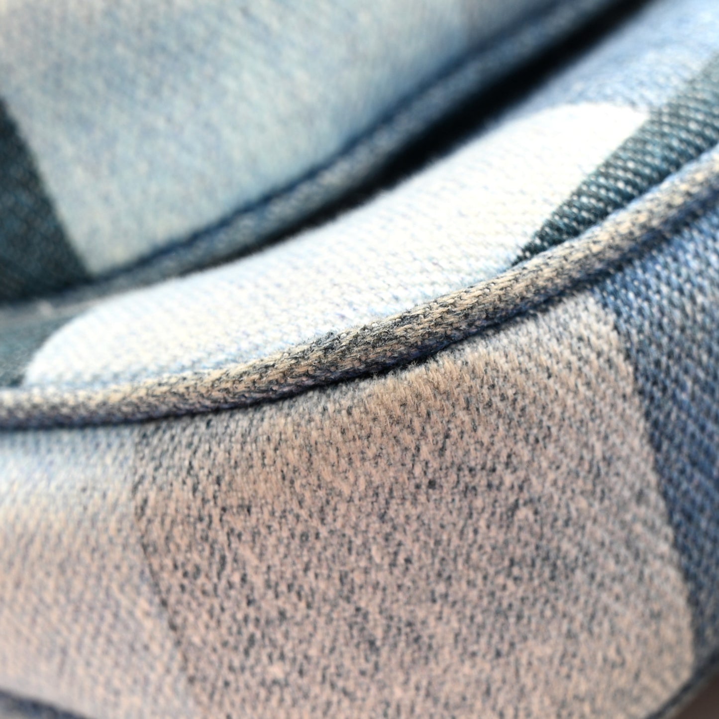 Denim Damier Monogram Patchwork Multi Pochette Accessories Blue Rouge