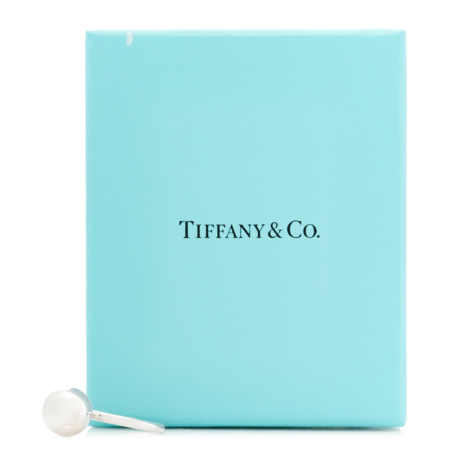 Tiffany Sterling Silver 12mm HardWear Ball Ring 51 5.75 7 of 7