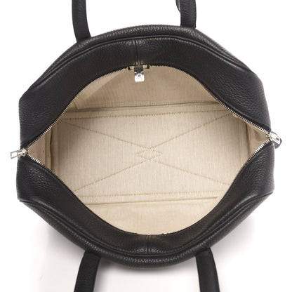 Hermes Taurillon Clemence Victoria II 35 Black 5 of 8