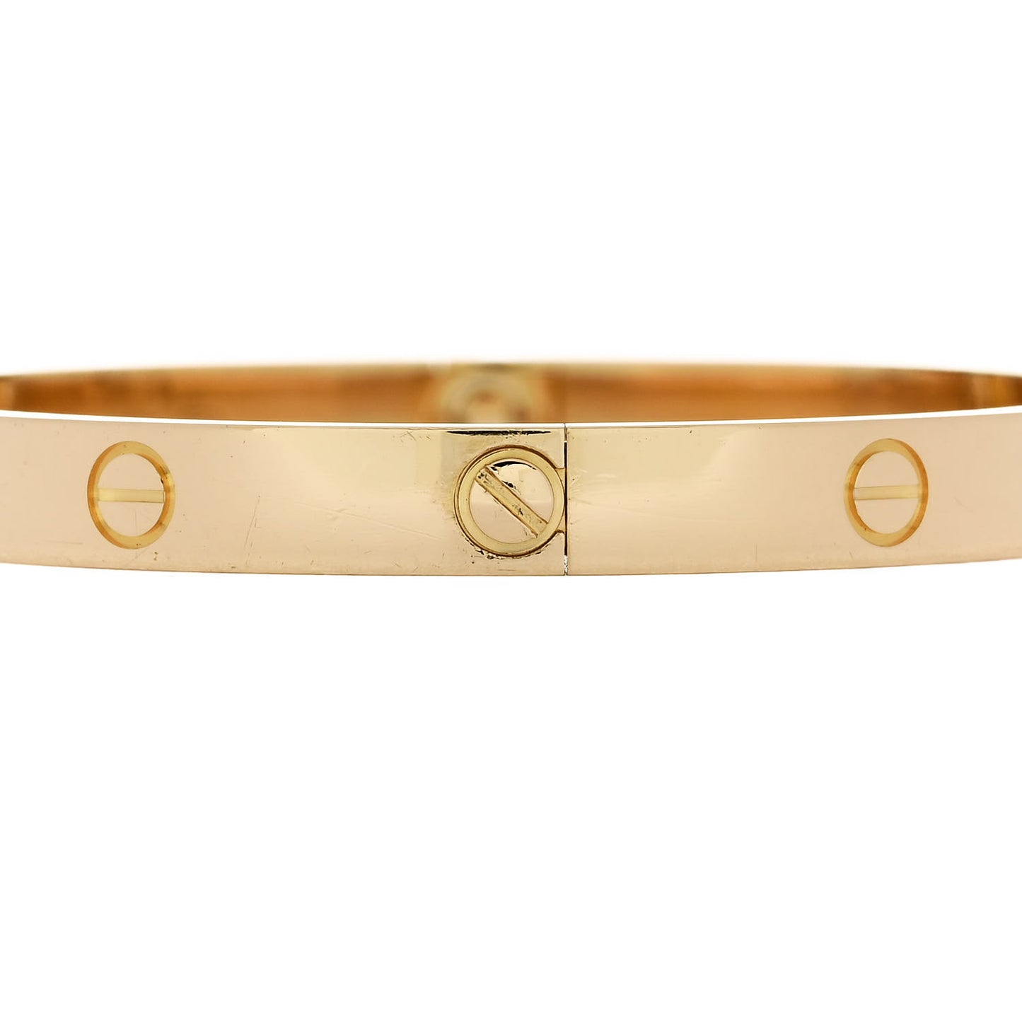 18K Yellow Gold LOVE Bracelet 19