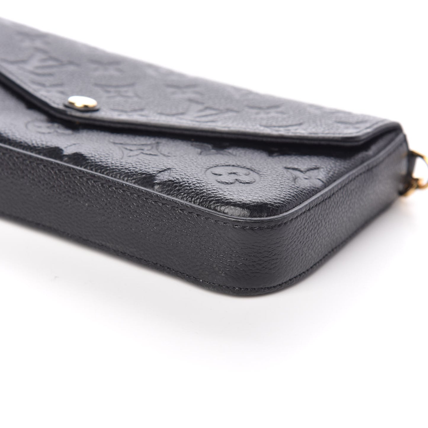 Empreinte Pochette Felicie Chain Wallet Black