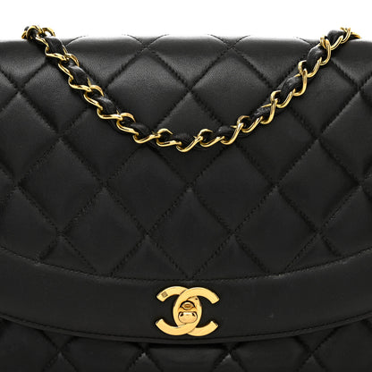 Chanel Lambskin Quilted Medium Single Flap Black 5 of 12