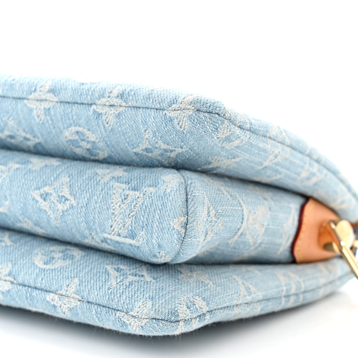 Monogram Denim Coussin BB Sky Blue