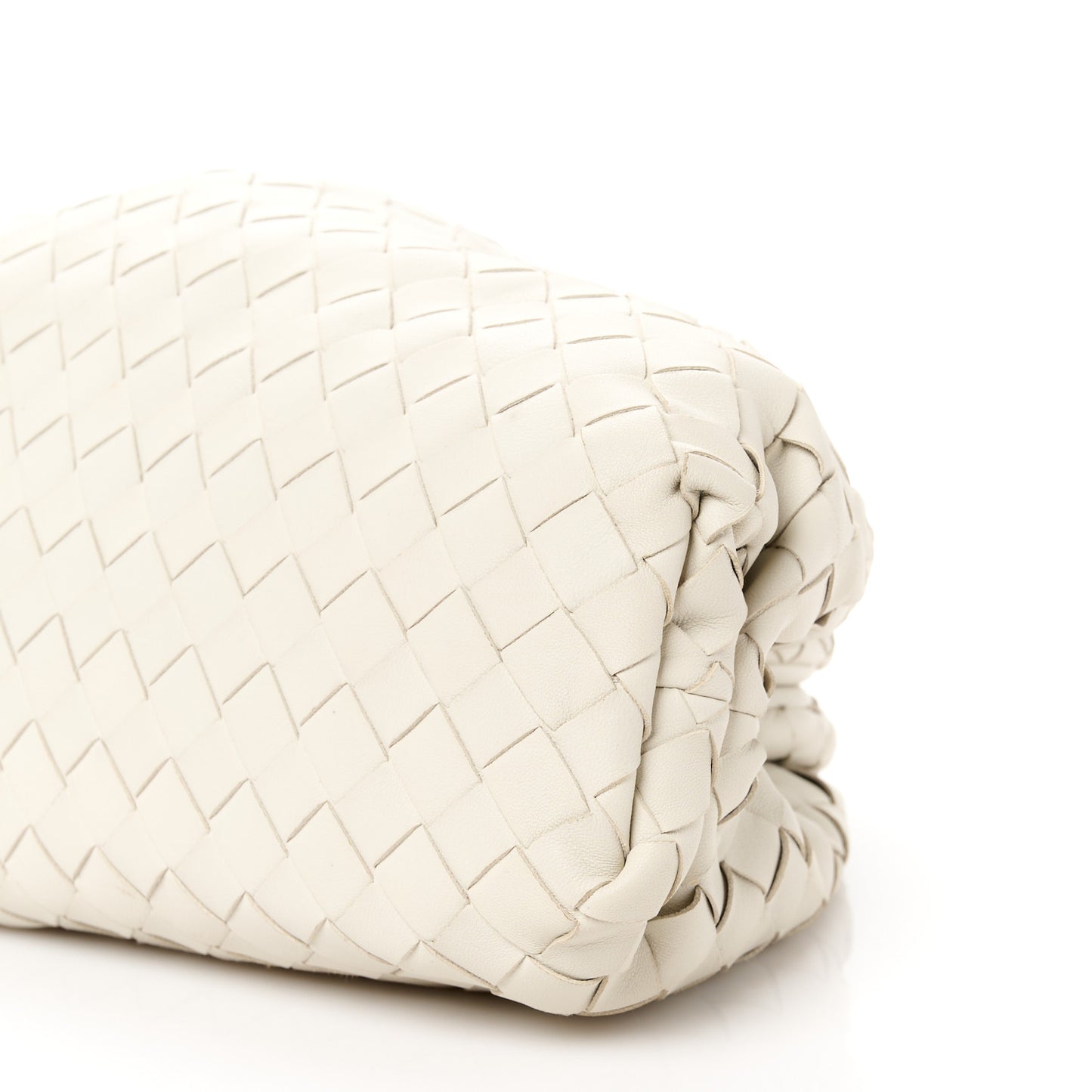 Nappa Maxi Intrecciato The Pouch Oversized Clutch Plaster