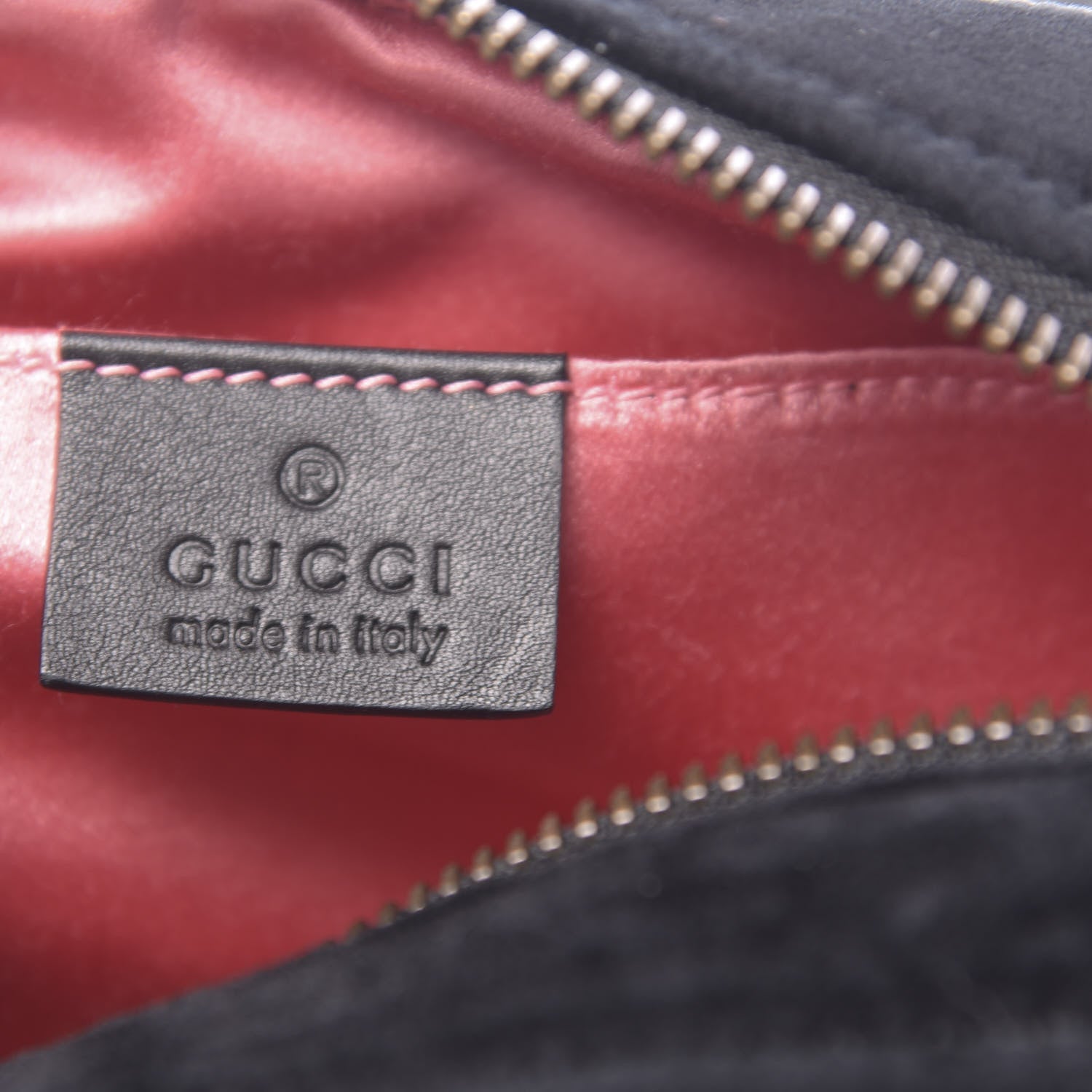 Gucci Velvet Matelasse Marquise Crystals Mini GG Marmont Chain Shoulder Bag Black 6 of 10