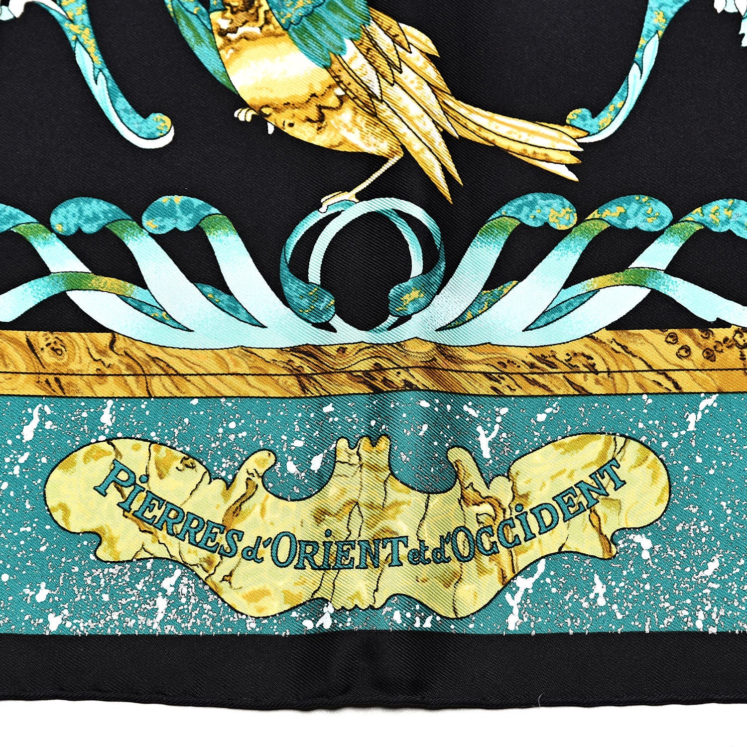 Hermes Silk Pierres d'Orient et d'Occident Scarf 90 3 of 5