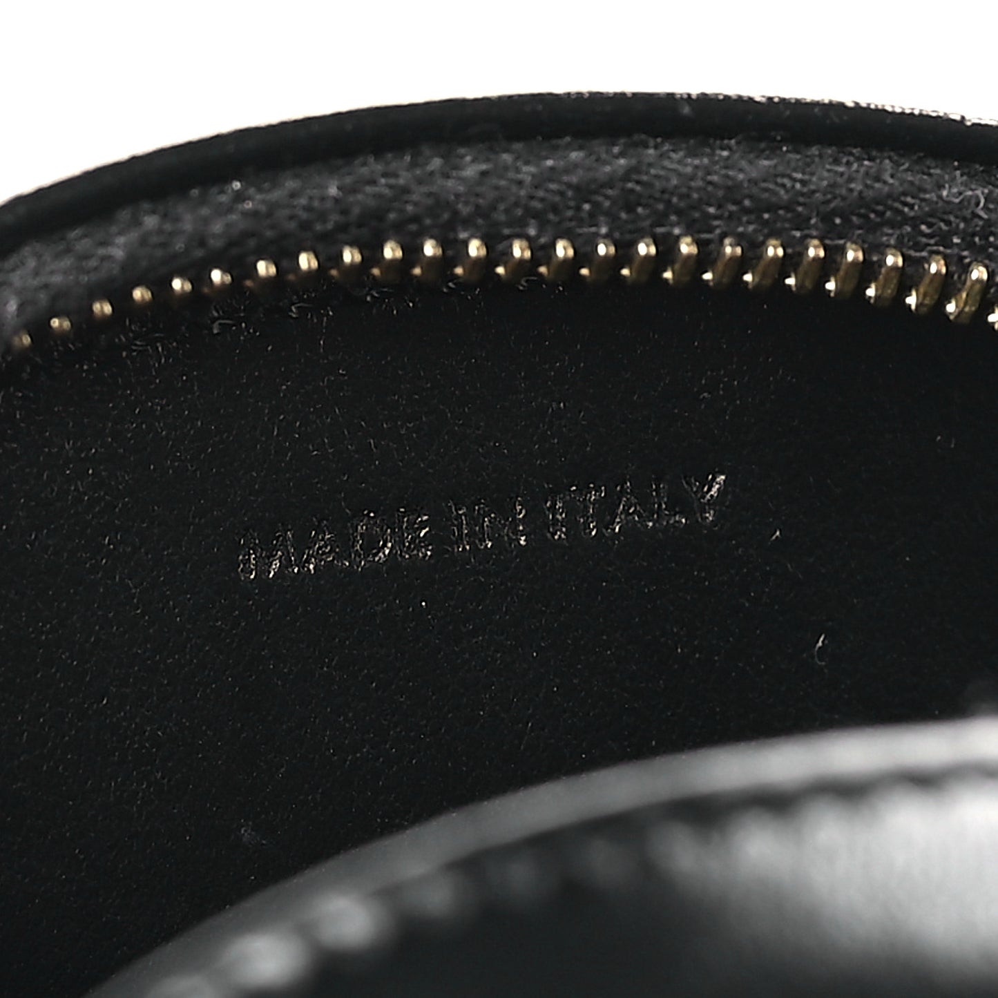Smooth Calfskin Cuir Small Triomphe Oval Crossbody Purse Black