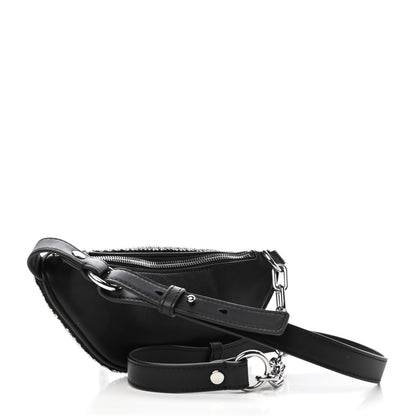 Alexander Wang Rhinestone Mesh Mini Attica Belt Bag Black 3 of 8