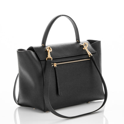 Celine Grained Calfskin Mini Belt Bag Black 3 of 5