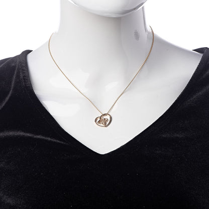Louis Vuitton 18K Rose Gold Coeur Heart Pendant Necklace 2 of 6