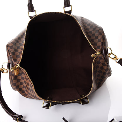Louis Vuitton Damier Ebene Keepall Bandouliere 55 4 of 10