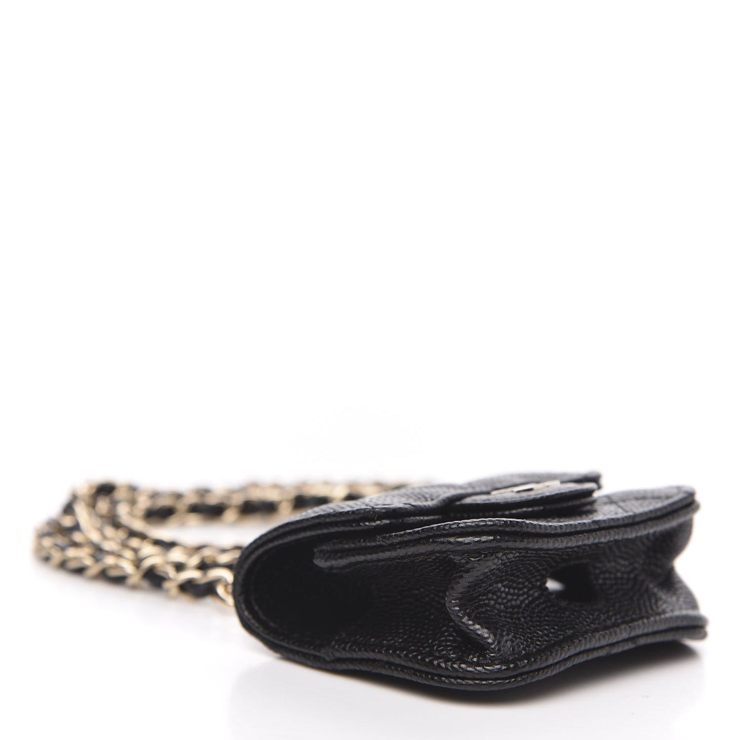 Caviar Quilted Airpods Pro Case Black