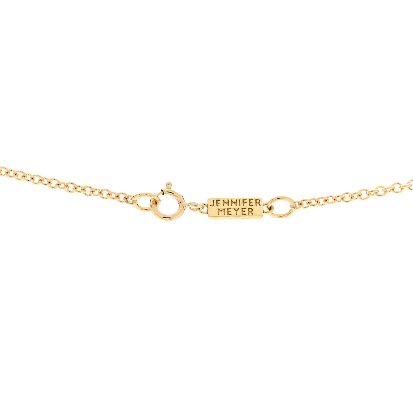 18K Yellow Gold Diamond Tiered Chain Necklace