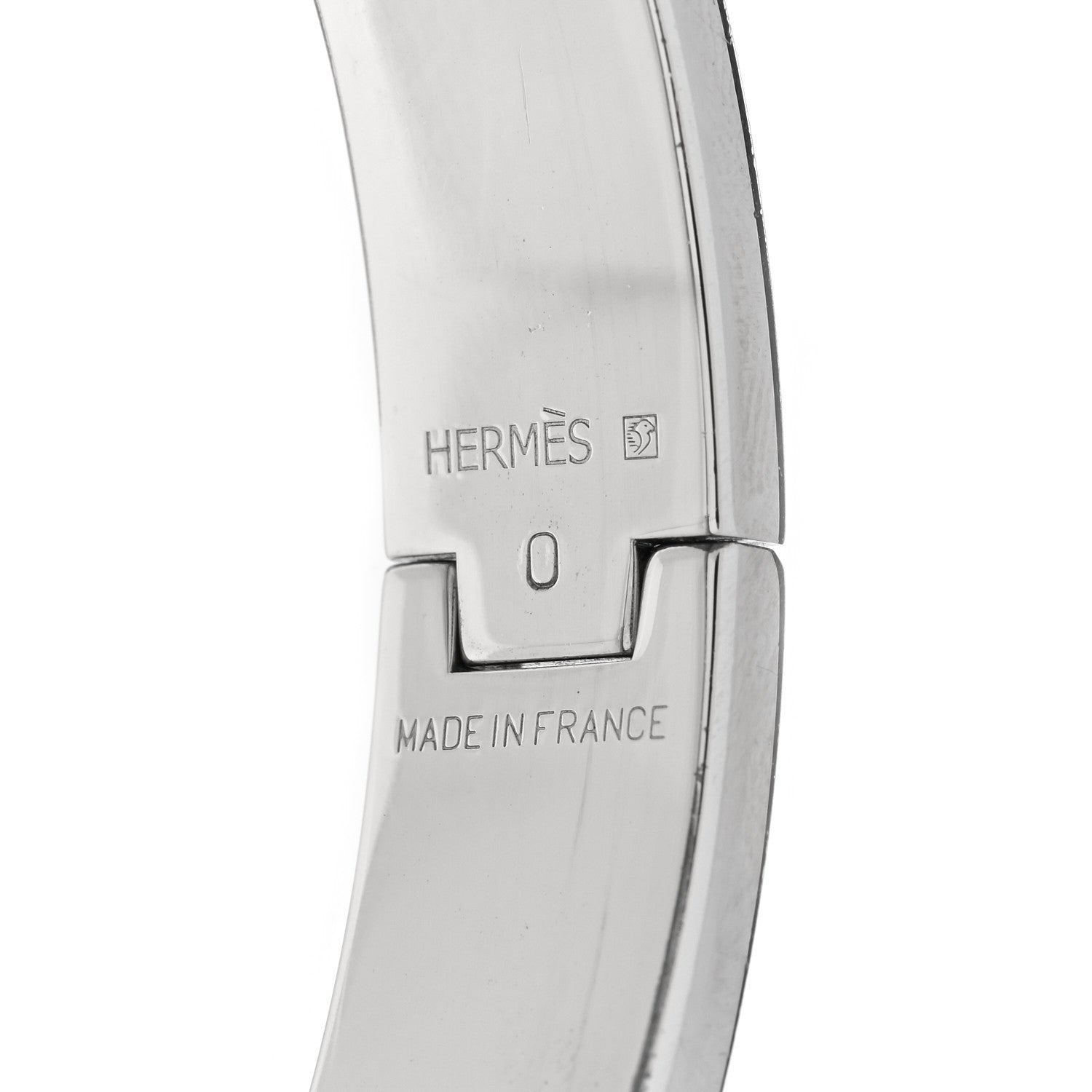 Hermes Narrow Enamel Clic Clac H Bracelet PM Bleu Royal 4 of 5