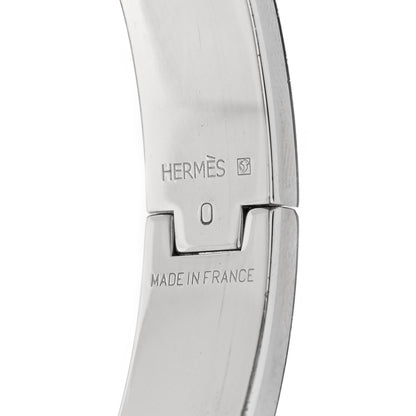 Hermes Narrow Enamel Clic Clac H Bracelet PM Bleu Royal 4 of 5