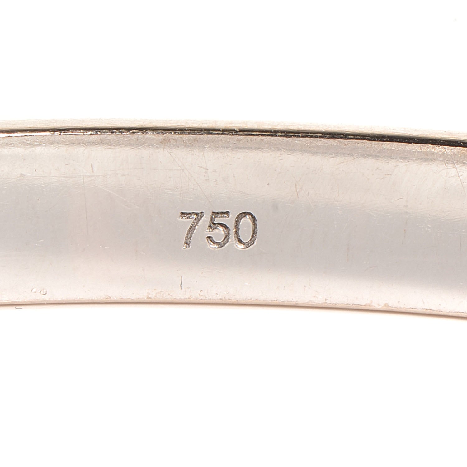 Cartier 18K White Gold LOVE Bracelet 17 3 of 6