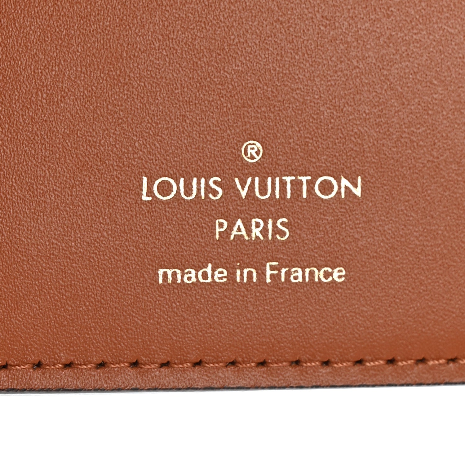 Louis Vuitton Monogram Flower Lock Compact Wallet Caramel 6 of 8
