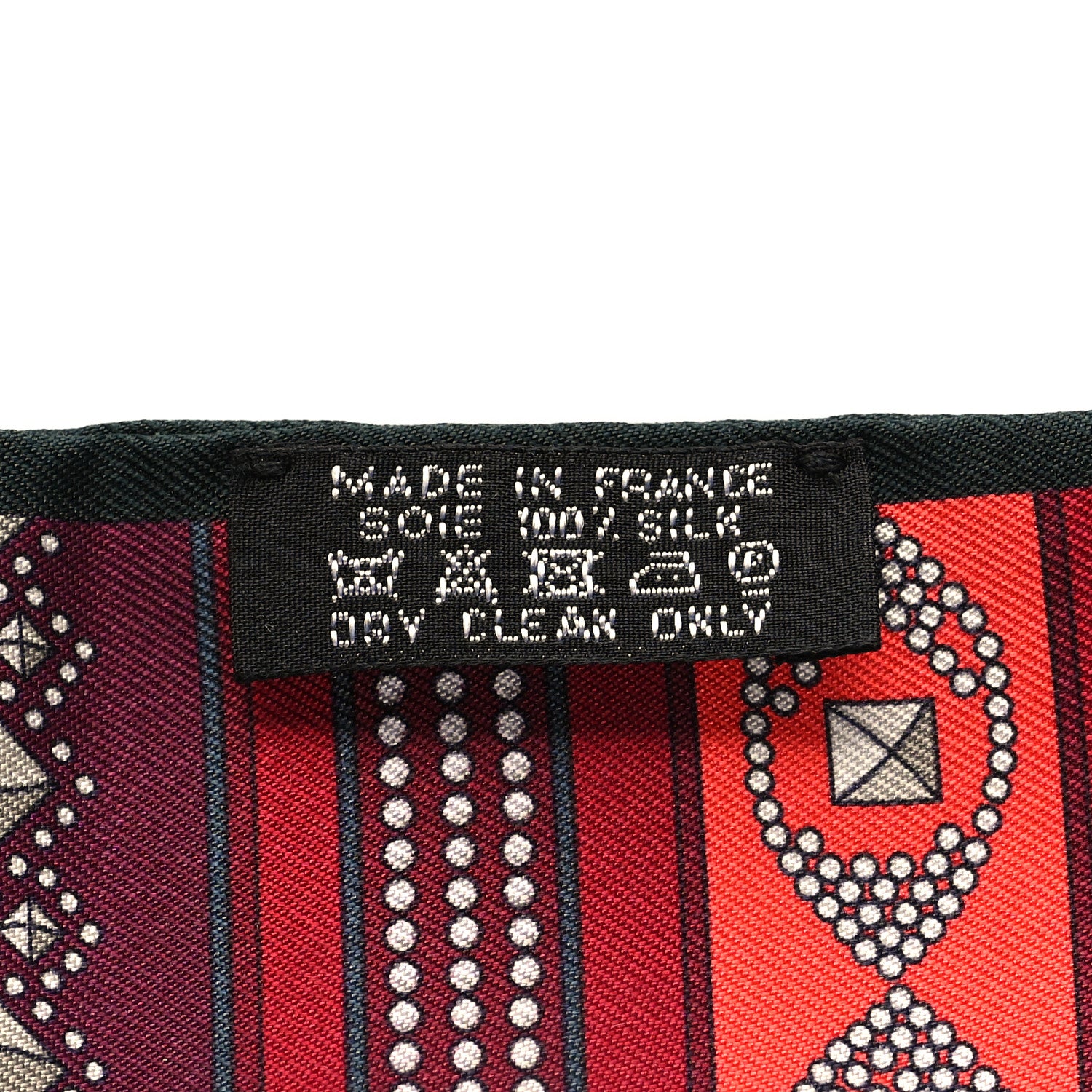 Hermes Silk Colliers De Chiens Twilly Vert Sapin Rouge Grenat 3 of 4