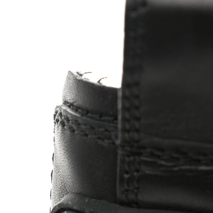 Gucci Calfskin Logo Mens Lug Sole Chelsea Ankle Boots 9 Black 11 of 12