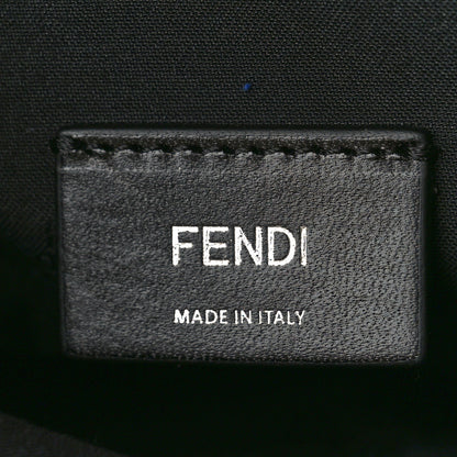 Fendi Canvas Cuoio Roma Vitello Grace Light FF Large Baguette Military Brown Arancio Multicolor 6 of 8