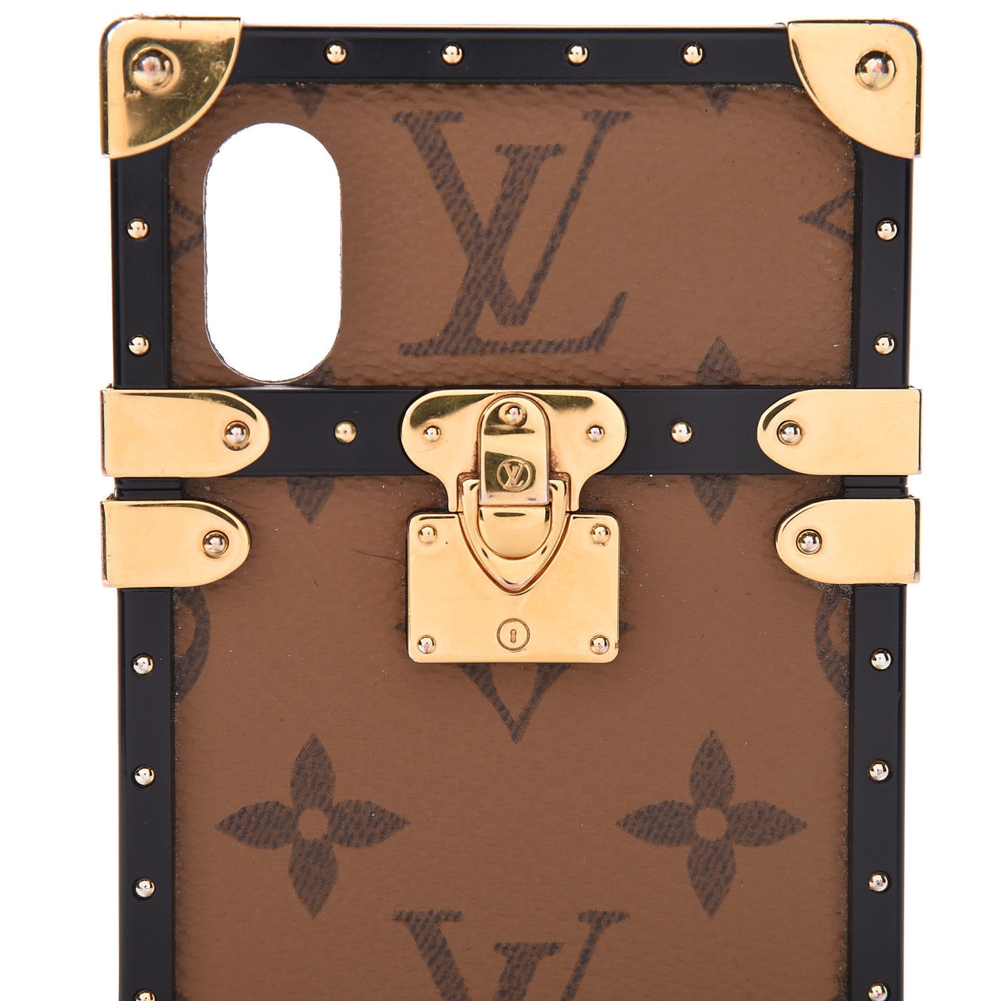 Reverse Monogram Eye-Trunk iPhone X Case