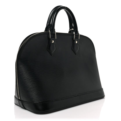 Louis Vuitton Epi Alma PM Black 2 of 8