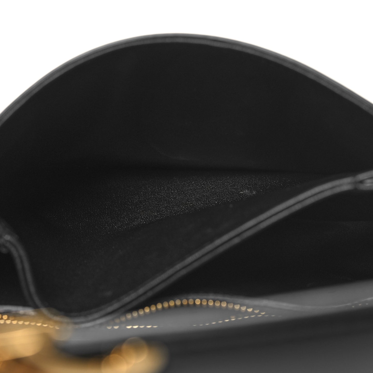 Shiny Calfskin Teen Triomphe Black