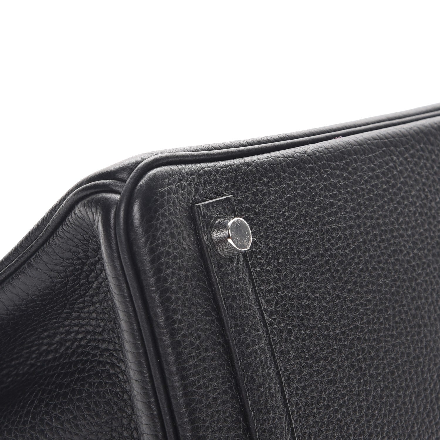 Hermes Taurillon Clemence Birkin 30 Black 27 of 28
