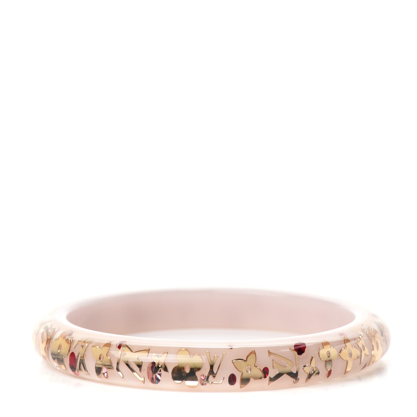 Resin Swarovski Inclusion Bracelet PM Parme