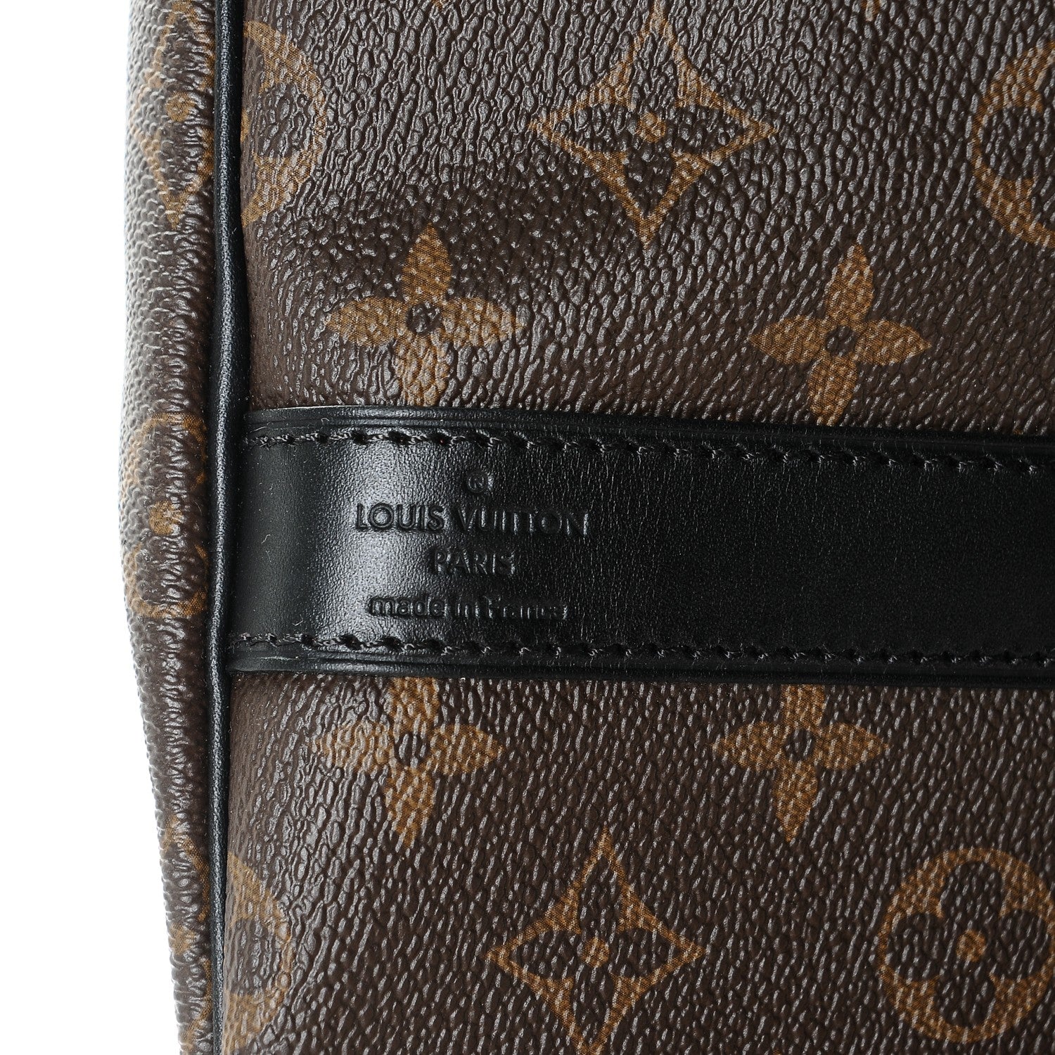 Louis Vuitton Monogram Macassar Keepall Bandouliere 55 5 of 6