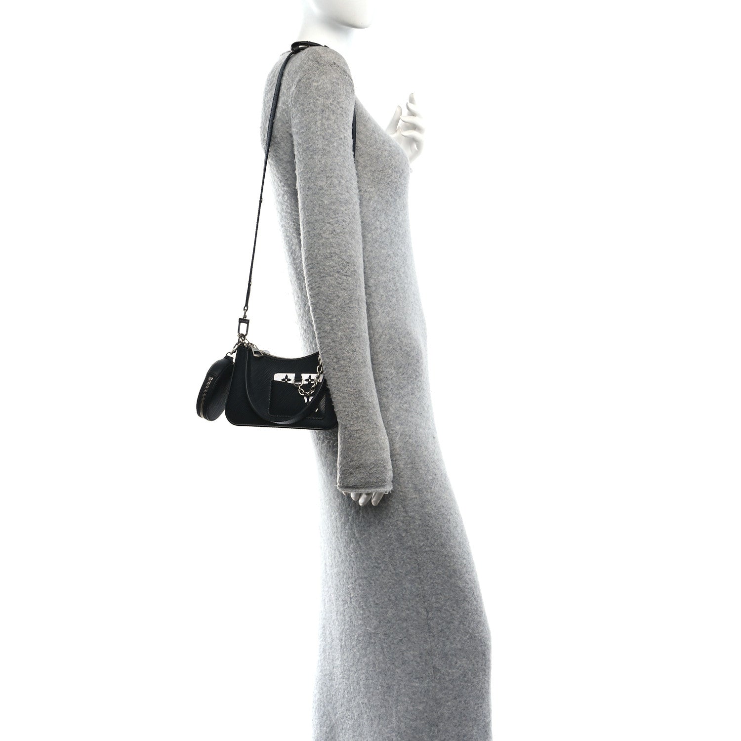 Louis Vuitton Epi Marellini Black 2 of 10