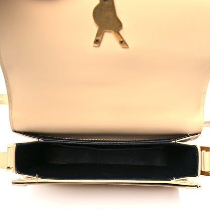 Saint Laurent Smooth Calfskin Small Solferino Satchel Beige 5 of 10