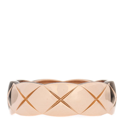 Chanel 18K Beige Gold Small Coco Crush Ring 55 7.25 1 of 9