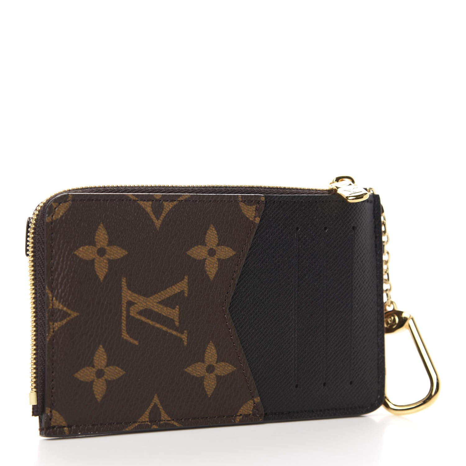 Louis Vuitton Monogram Recto Verso Card Holder Black 3 of 7