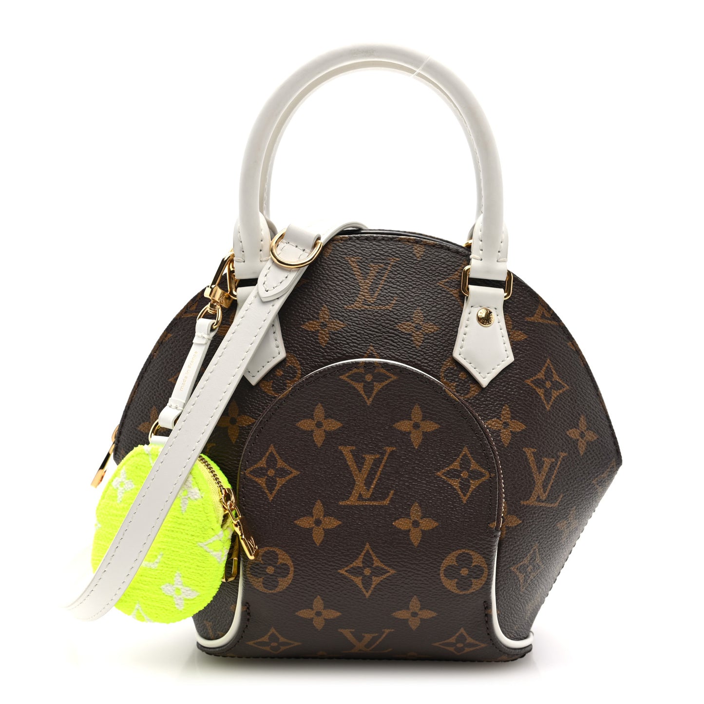 Monogram LV Match Ellipse BB White