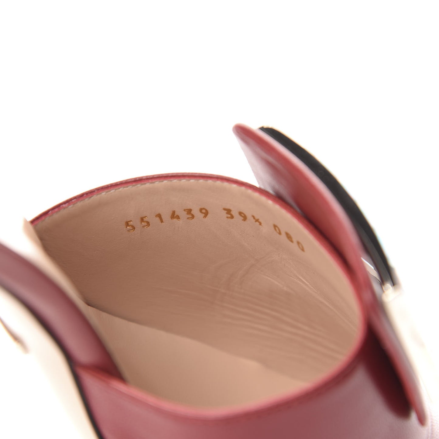 Malaga Kid Crystal Square G Madelyn Mules 39.5 Romantic Cerise
