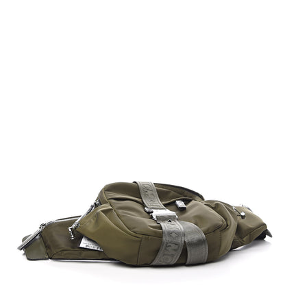 MCM Nylon Jemison Crossbody Loden Green 5 of 10