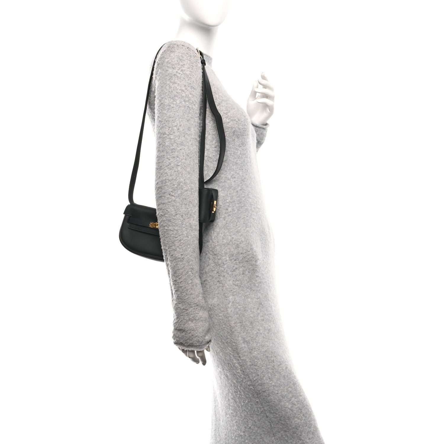 Hermes Swift Kelly Moove Black 2 of 12