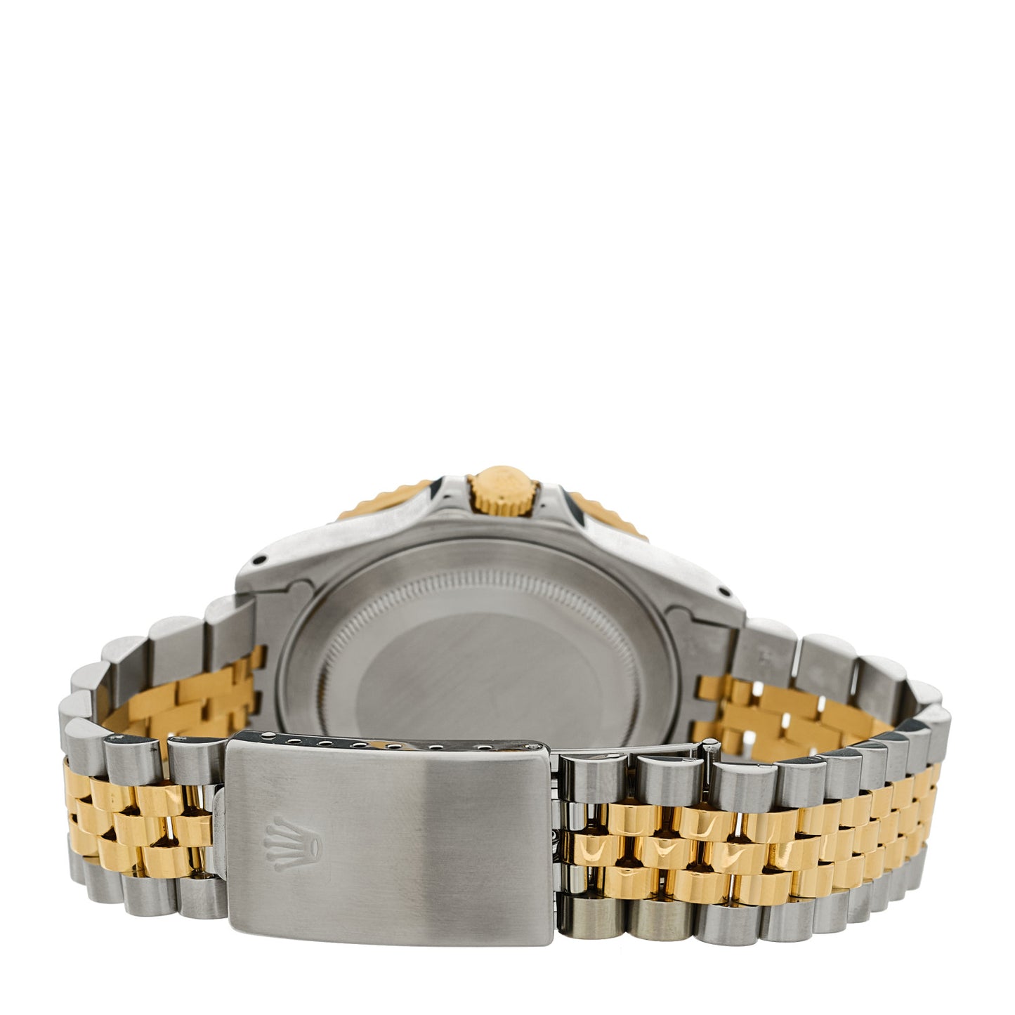 Stainless Steel 18K Yellow Gold Diamond Ruby 40mm GMT-Master II Oyster Perpetual Date Watch Root Beer 16713