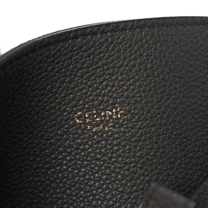 Celine Soft Grained Calfskin Medium Belt Cabas Phantom  Grey 11 of 17