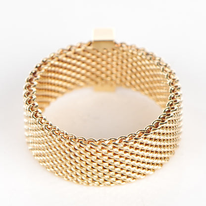 Tiffany 18K Yellow Gold 4 Diamond Somerset Ring 5.75 3 of 4