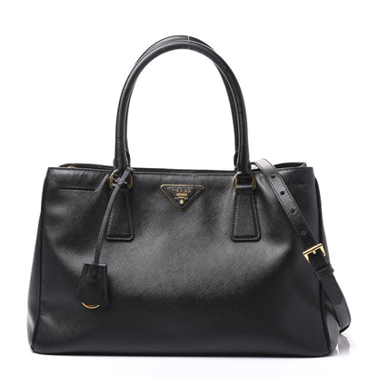Prada Saffiano Lux Medium Tote Black 1 of 10