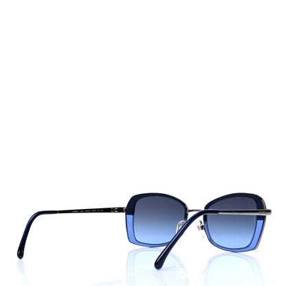Chanel Metal CC Sunglasses 4184 Blue 4 of 4